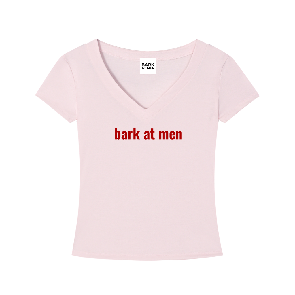 [bark at men]