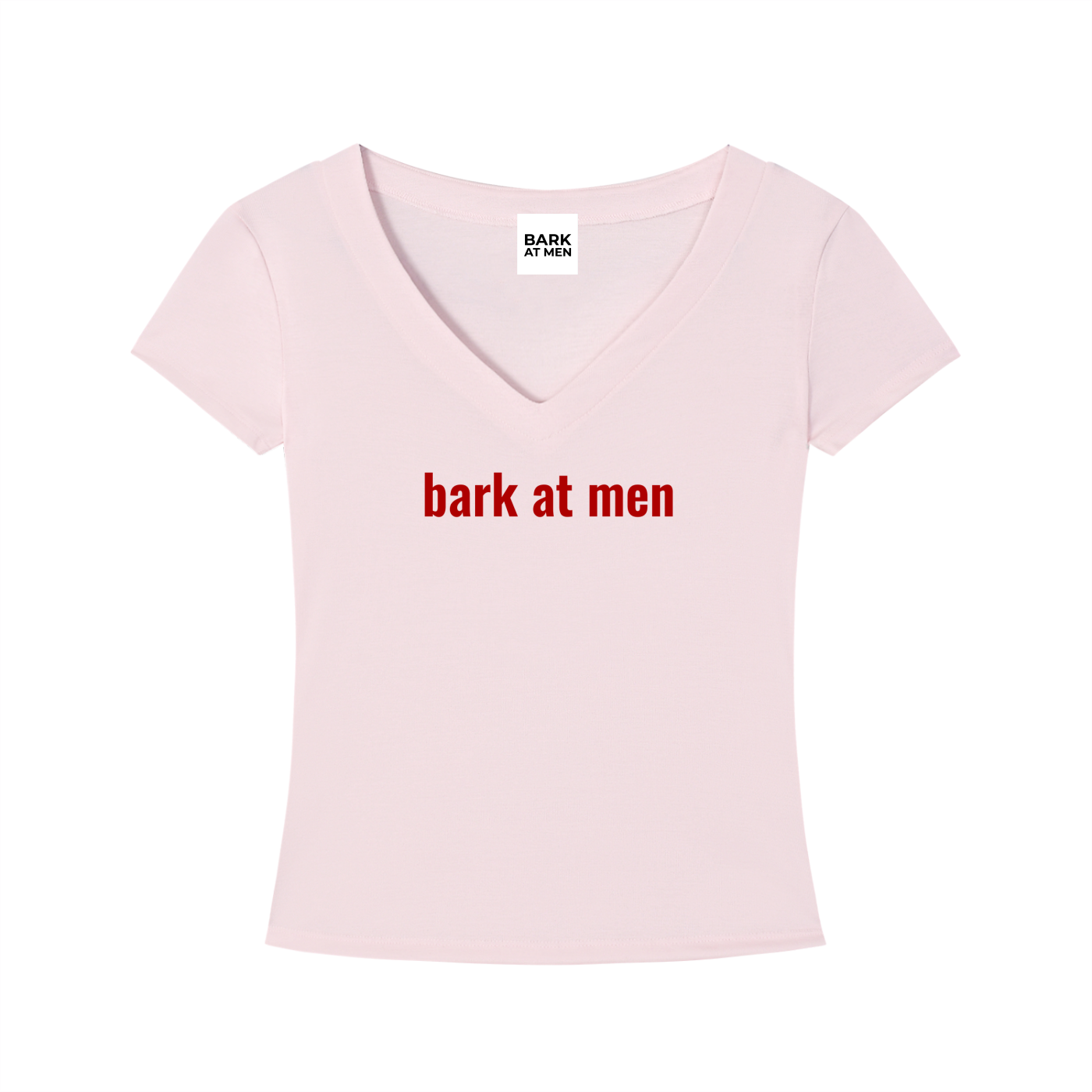 [bark at men]